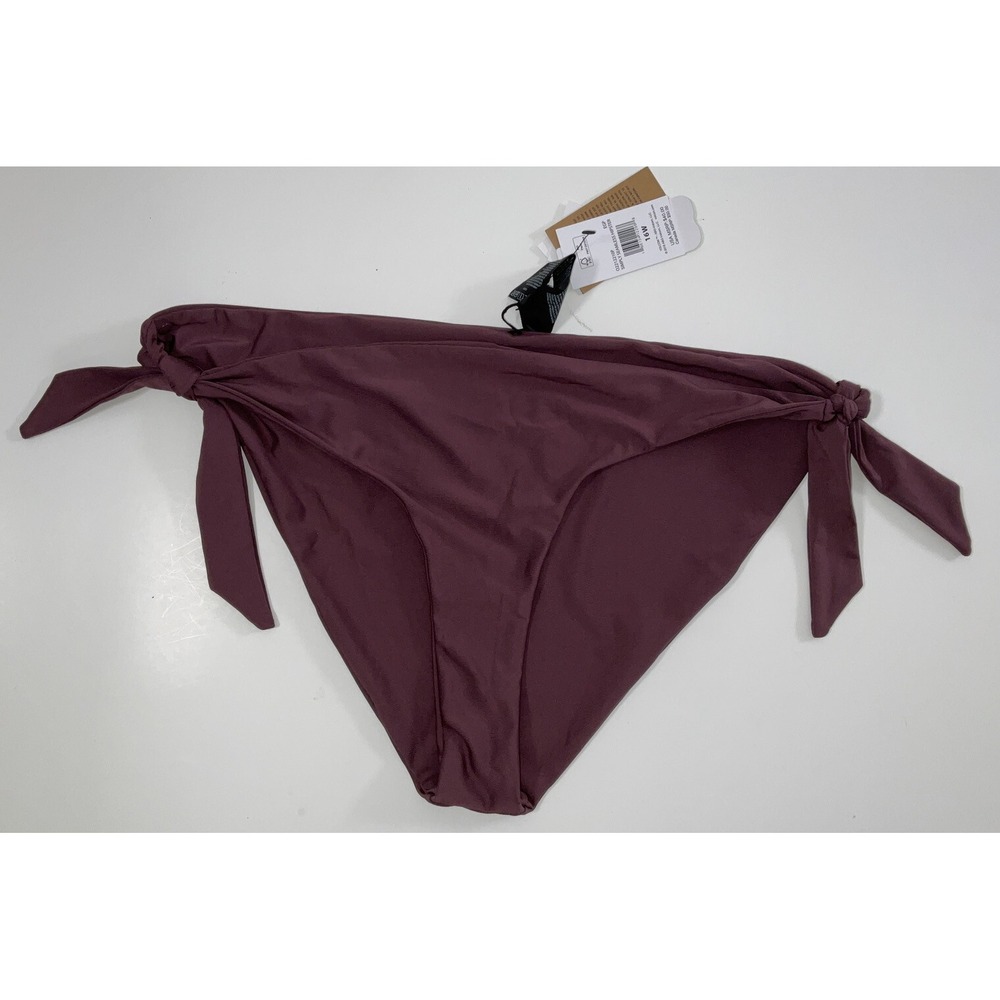 NWT Women's Volcom Simply Seamless Hipster Bikini‎ Swim Bottoms Dark Rose - 16W